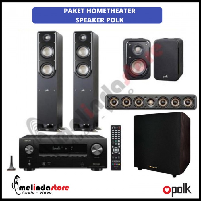 Paket Home Theater Speaker Polk Audio | Polk Audio S50 Paket Home Theater Speaker Polk Audio | Polk Audio S50